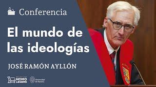 Conferencia de José Ramón Ayllón sobre El mundo de las ideologías en la Universidad de Navarra