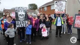 Cobh Water protest, three people arrested.