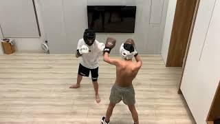 Sparring: Gabriel vs Max
