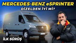 Mercedes-Benz eSprinter | Elektrikli Ticariler Büyüyor! | İlk Sürüş