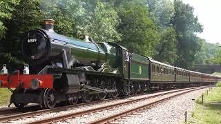 Bluebell Railway | Model Railway Weekend | 2nd July 2022 - debut of visiting 6989 "Wightwick Hall"