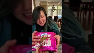 Making beats with random candy  #beatbox #beatboxgirl #comedy #shorts