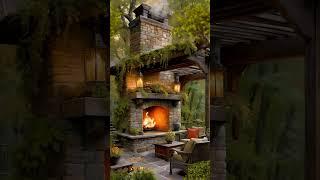 Beautiful day🪵#digitalart #nature #my #slowliving #fireplace #cozy #home #wanderlust