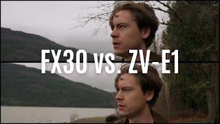 Sony FX30 vs Sony ZV-E1 - Video Quality Test Comparison 4K