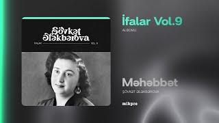 Şövkət Ələkbərova — Məhəbbət (Rəsmi Audio)