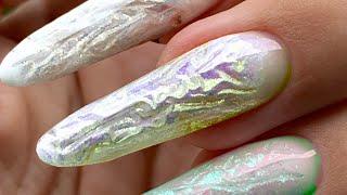 You Won't believe how EASY it is  Simple Inlay Nail Art with Dual Forms