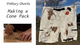 Pottery Shorts: Making Cone Packs