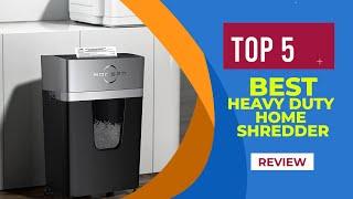 The 5 Best Heavy Duty Home Shredder to Buy in 2025 ( Reviewed ) - Best Paper Shredder for Home Use