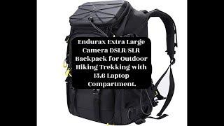 Endurax Extra Large Camera DSLR/SLR Backpack for Outdoor Hiking Trekking.