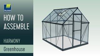 How to Assemble Harmony™ Polycarbonate Greenhouse | Canopia by Palram
