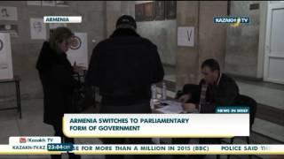 Armenia switches to parliamentary form of government - Kazakh TV