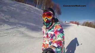 Gsou Snow Womens Waterproof Windproof Snowboard/Ski Jacket/Pants