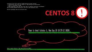 Step by Step process to address the pane is dead in centos8