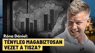 Tényleg magabiztosan vezet a TISZA? Itt vannak a bizonyítékok? - Róna Dániel