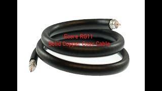 Ecore RG11 Solid Copper Coax Cable