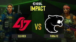 CLG Red vs FURIA fe | Map 2 Mirage | ESL Impact League Season 1 Finals