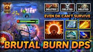 BRUTAL BURN DPS MID Ember Spirit With Radiance Item Build Even Tanker Dragon Knight Can't Survive