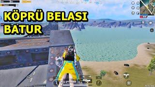 KÖPRÜ BELASI BATUR ! KÖPRÜ KESTİM  SOLO SQUAD PUBG MOBİLE