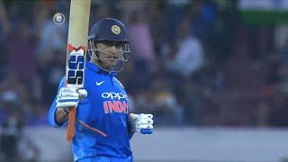 MS Dhoni 59* (72) vs Australia 1st Odi 2019 , Hyderabad (Ball By Ball)