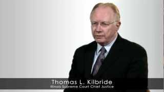 2 Minutes with the President: John Thies discusses e-filing with Chief Justice Kilbride