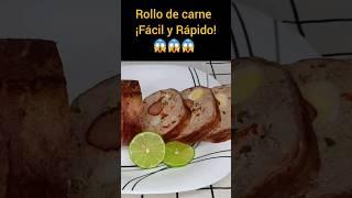 Este rollo de carne será tu favorito | Recetas fáciles