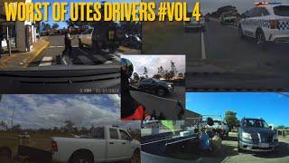 WORST Of UTE DRIVERS  #VOL  4 - BAD DRIVING AUSTRALIA & NZ