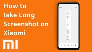 How to take Long Screenshot Scrolling Screenshot on Xiaomi Redmi Poco MIUI Devices