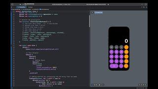 ASMR SWIFT Programming | iOS-Calculator App | No Talking