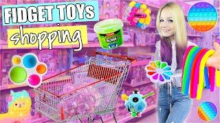 Fidget Toys Shopping im City Center + Pop Its Slime Challenge I Schleim, Fidgets, Squishy kaufen