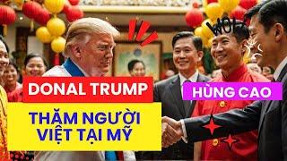 Ông Trump Đại tá Hùng Cao bất ngờ đến thăm cộng đồng người Việt tại Mỹ | Bước chân Lịch Sử