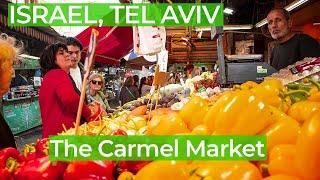 Walk to the food market in Tel Aviv/ shuk Karmel/very funny and tasty!