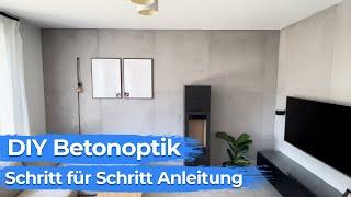 Betonoptik Spachtelmasse verarbeiten: Schritt-für-Schritt Anleitung & Profi Tipps