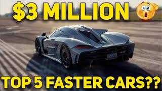 Top 5 Fastest Cars in the World|| Unbelievable Speeds and Record-Breaking Performance!