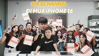 12H ĐÊM, CẢ SCHANNEL ĐI LÊN ĐỜI iPHONE 16 MỚI NGÀY ĐẦU MỞ BÁN!!!