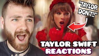 First Time REACTING to TAYLOR SWIFT | "You're Losing Me" & "I Bet You Think About Me" | REACTION!