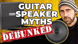 What you DON’T KNOW about your GUITAR SPEAKERS!