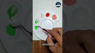 green white red colour mixing video flag colour mixing video #satisfying  #arts #painting  #trending