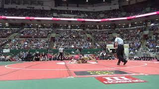 2019 OH State FINAL D3 182 lbs Deandre Nassar, Bluffton vs Tanner May, Carey