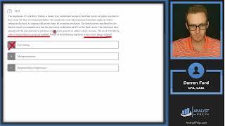 Mock Exam #3A – Questions 81-90 | CFA® Level I Exam Preparation | AnalystPrep