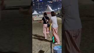 해운대 버스킹공연 최소마 가수님 노래 잘못된만남 영상#shorts