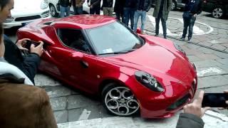 Andrea Galeazzi parte a razzo con Alfa Romeo 4C