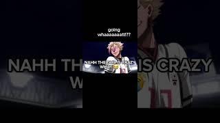 Ayoo the dub is crazy  #anime #bluelock #ryusei
