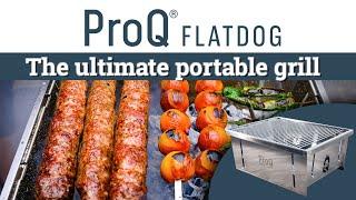 Grilling on the ProQ Flatdog