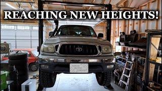 We FIX and TEST our USED $1500 TWO POST LIFT on a Tacoma!