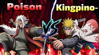 GODSPEED Tech & Mind games! | Poisoned Okami Vs Kingpino- | Naruto Storm 4