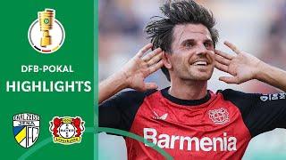 LEVERKUSEN made it to round 2 | Jena vs. Bayer 04 Leverkusen 0-1 | Highlights | DFB-Pokal 1st Round