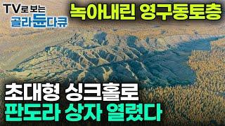 ‘42도까지 온도 치솟아’ 녹아내린 시베리아 초대형 싱크홀 안에 들어가 봤더니｜지구 온난화 수만 년 얼어붙어 있던 북극 녹였다｜기후 위기｜멸종위기종 인류｜다큐프라임｜#골라듄다큐