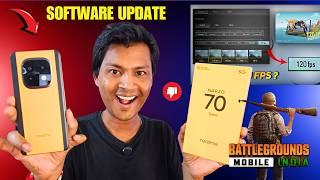 BGMI 120 FPS in Realme Narzo 70 Turbo after New Software Update