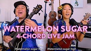 Watermelon Sugar (Harry Styles) Ukulele Play-Along // Cynthia Lin x Ukulenny