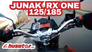 Jak jeździ Junak RX One 125 po modyfikacji na 185. Video Vlog z jazdy.